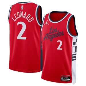 Kawhi Leonard LA Clippers Jordan Brand Unisex 2024/25 Swingman Jersey Statement Edition Eye - catching Red
