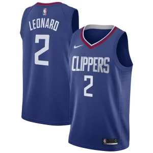 Kawhi Leonard LA Clippers Nike 2019/20 Swingman Gorgeous Jersey Blue Icon Edition