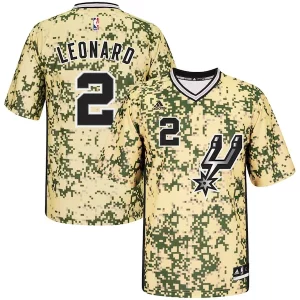 Kawhi Leonard San Antonio Spurs adidas Premium Pride Replica Jersey Camo