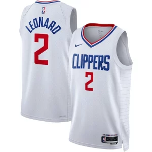 Kawhi Premium Leonard LA Clippers Nike Unisex Swingman Jersey Association Edition White/Royal