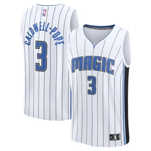 Kentavious Caldwell Pope Orlando Magic Fast Break Replica Player Gorgeous Jersey Association Edition White