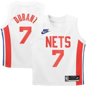 Kevin Durant Brooklyn Nets Nike Preschool 2022/23 Fabulous Swingman Jersey White Classic Edition