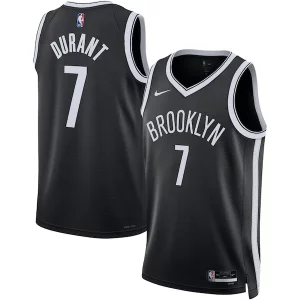Kevin Durant Brooklyn Nets Nike Unisex Swingman Unique Jersey Icon Edition Black/White