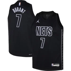 Kevin Durant Brooklyn Nets Unique Jordan Brand Youth Swingman Jersey Statement Edition Black