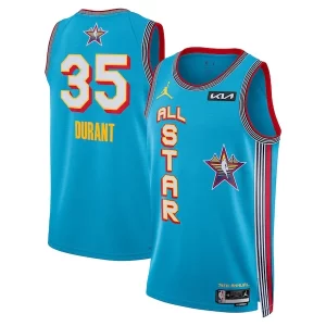 Kevin Durant Jordan Brand Unisex 2025 Chic NBA All Star Game Swingman Player Jersey Light Blue