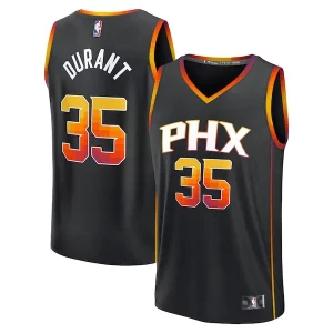 Kevin Durant Phoenix Suns Fast Break Replica Player Jersey Statement Edition Black Gorgeous