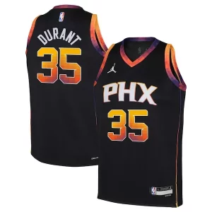 Kevin Durant Phoenix Suns Jordan Brand Youth 2022/23 Swingman Stylish Jersey Statement Edition Black