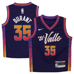 Kevin Durant Phoenix Suns Nike Preschool Swingman Replica Jersey City Edition Purple Fabulous