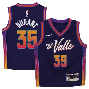 Kevin Durant Phoenix Suns Nike Toddler 2023/24 Swingman Replica Jersey City Edition Premium Purple