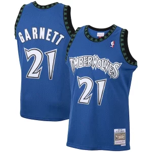 Kevin Garnett Minnesota Timberwolves 2001/02 Hardwood Classics Premium Swingman Jersey Blue