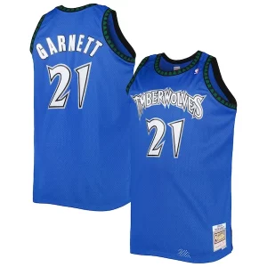 Kevin Garnett Minnesota Timberwolves Big & Tall Hardwood Fabulous Classics 2003/04 Swingman Jersey Blue