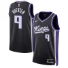 Kevin Huerter Sacramento Kings Fabulous Nike Unisex Swingman Jersey Association Edition Black
