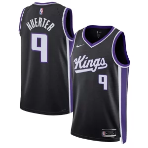 Kevin Huerter Sacramento Kings Fabulous Nike Unisex Swingman Jersey Association Edition Black