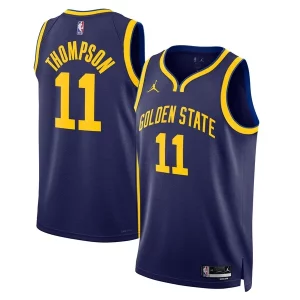 Klay Thompson Golden State Warriors Jordan Brand Unisex Swingman Jersey Statement Eye - catching Edition Navy