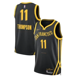 Klay Thompson Trendy Golden State Warriors Nike Unisex 2023/24 Swingman Jersey Black City Edition