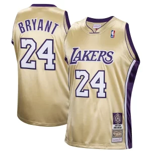 Kobe Bryant Los Angeles Lakers Hall of Fame Class of Gorgeous 2020 #24 Authentic Hardwood Classics Jersey Gold