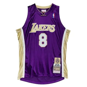 Kobe Bryant Los Angeles Lakers Hall of Fame Elegant Class of 2020 #8 Authentic Jersey Purple/Gold