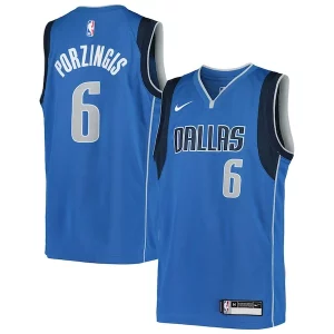 Kristaps Porzingis Dallas Mavericks Premium Nike Youth Swingman Jersey Icon Edition Blue