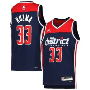 Kyle Kuzma Eye - catching Washington Wizards Jordan Brand Youth Swingman Jersey Statement Edition Navy