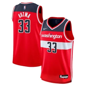 Kyle Kuzma Washington Chic Wizards Nike Youth Swingman Jersey Icon Edition Red