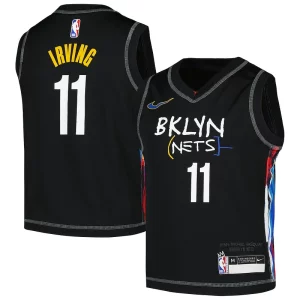 Kyrie Irving Brooklyn Nets Nike Preschool 2020/21 Swingman Jersey City Edition Black Fabulous