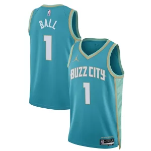 LaMelo Ball Charlotte Hornets Jordan Brand Unisex 2023/24 Swingman Jersey Teal Unique City Edition