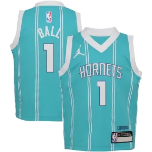 LaMelo Ball Charlotte Hornets Unique Jordan Brand Toddler Swingman Player Jersey Icon Edition Teal
