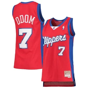 Lamar Stylish Odom LA Clippers Women's 2000/01 Hardwood Classics Swingman Jersey Red