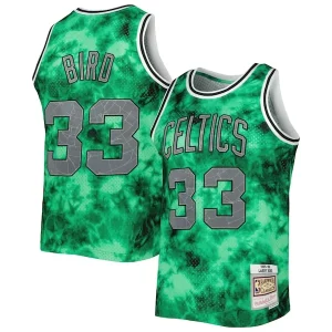 Larry Bird Boston Celtics Premium 1985/86 Galaxy Swingman Jersey Kelly Green