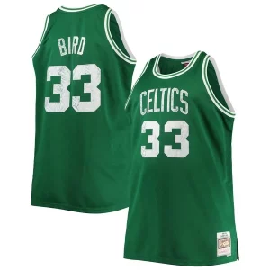 Larry Trendy Bird Boston Celtics Big & Tall 1985/86 NBA 75th Anniversary Diamond Swingman Jersey Kelly Green