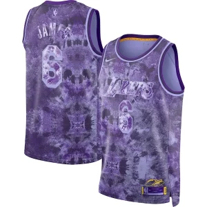 LeBron James Los Angeles Lakers Nike Unisex Select Unique Series Swingman Jersey Purple