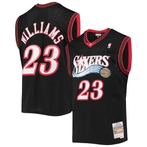 Lou Williams Philadelphia Trendy 76ers 2005/06 Hardwood Classics Swingman Jersey Black