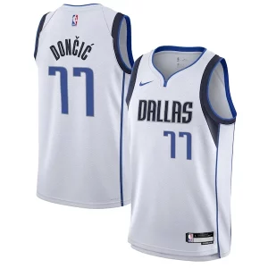 Luka Chic Dončić Dallas Mavericks Nike Youth Swingman Jersey Association Edition White