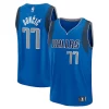 Luka Dončić Dallas Mavericks Fast Break Replica Player Jersey Icon Edition Fabulous Blue