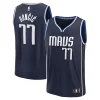Luka Dončić Dallas Chic Mavericks Men's Fast Break Player Jersey Statement Edition Navy