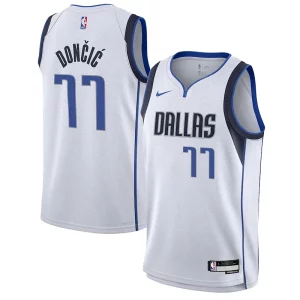 Luka Dončić Dallas Mavericks Nike Youth Swingman Jersey Association Edition White Chic