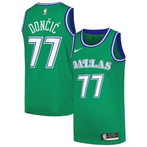 Luka Dončić Dallas Premium Mavericks Nike Swingman Player Jersey Classic Edition Green