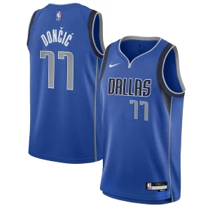 Luka Fabulous Dončić Dallas Mavericks Nike Youth Swingman Jersey Icon Edition Blue
