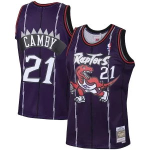 Marcus Camby Toronto Elegant Raptors 2001/02 Hardwood Classics Swingman Jersey Purple