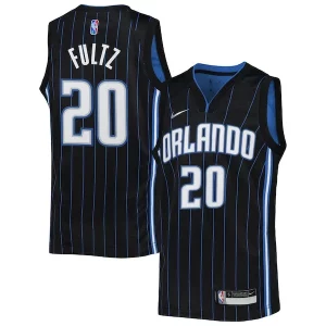 Markelle Fultz Orlando Magic Nike Youth 2021/22 Diamond Swingman Jersey Icon Edition Black Gorgeous