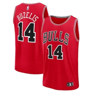 Matas Buzelis Chicago Bulls Fast Break Replica Premium Player Jersey Icon Edition Red