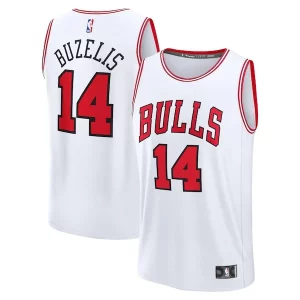 Matas Buzelis Chicago Bulls Fast Break Unique Replica Player Jersey Association Edition White