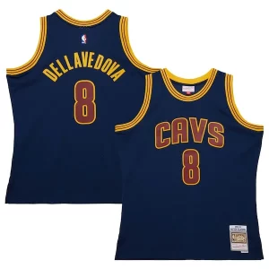 Matthew Dellavedova Chic Cleveland Cavaliers 2015/16 Hardwood Classics Swingman Jersey Navy