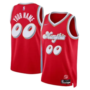 Memphis Grizzlies Gorgeous Nike Unisex 2024/25 Custom Swingman Jersey City Edition Red