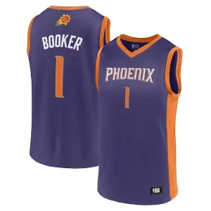Men's Eye - catching Devin Booker Purple Phoenix Suns Player Jersey