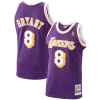 Men's Los Angeles Chic Lakers Kobe Bryant Purple 1996/97 Hardwood Classics Authentic Jersey/Gold/Royal
