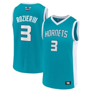 Men's Terry Rozier Teal Charlotte Eye - catching Hornets Player Jersey