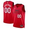 Miami Heat Nike Unisex 2024/25 Custom Elegant Swingman Jersey City Edition Red