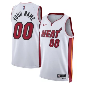 Miami Heat Nike Unisex Swingman Eye - catching Custom Jersey White Association Edition