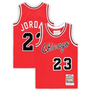 Michael Jordan Chicago Bulls Unique Preschool Hardwood Classics 1984/85 Authentic Swingman Jersey Red